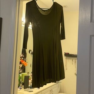 Ambiance olive green dress